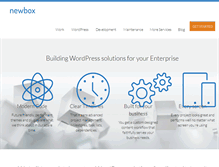 Tablet Screenshot of newbox.ca